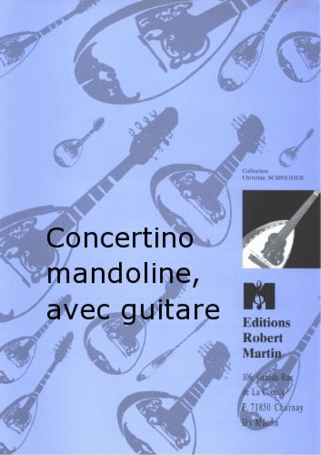 Concertino mandoline, avec guitare