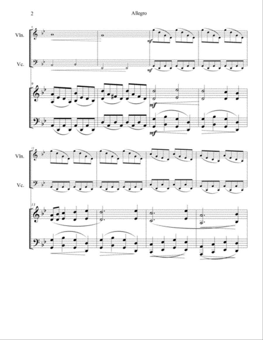 Piano Trio Piano Trio Piano Trio scores gallery preview page 3
