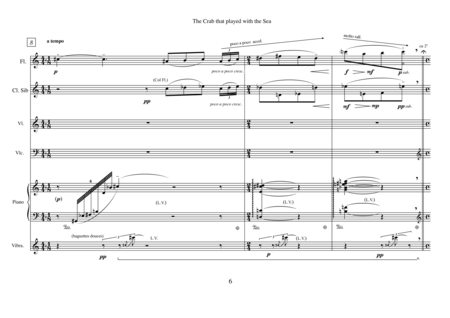 Just so Pieces - The Crab that Played with the Sea, Op.18a - score
