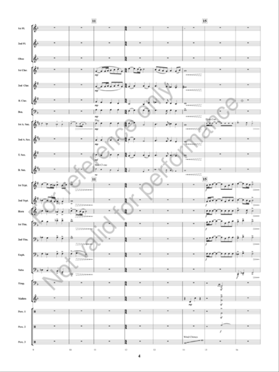 Carolina's Majesty Concert Band scores gallery preview page 5