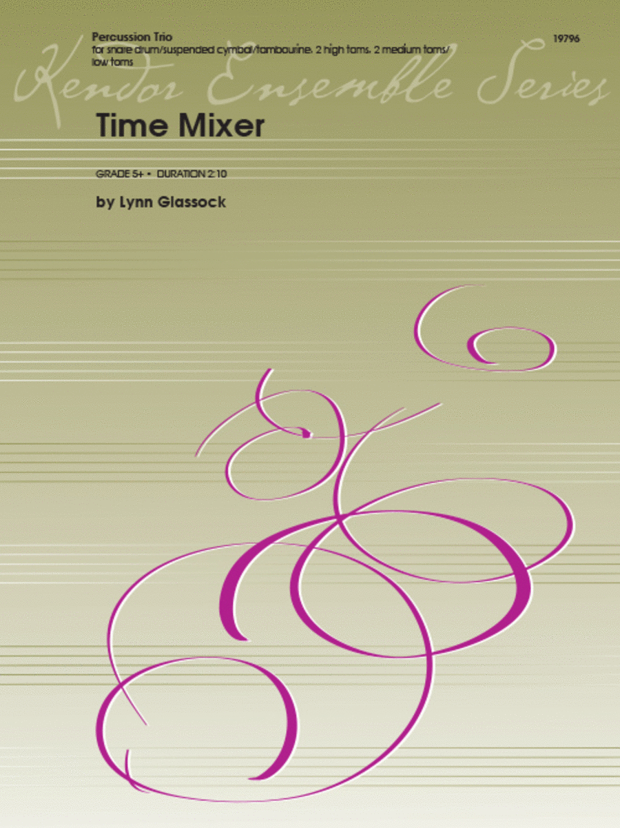 Time Mixer Time Mixer Percussion scores gallery preview page 1