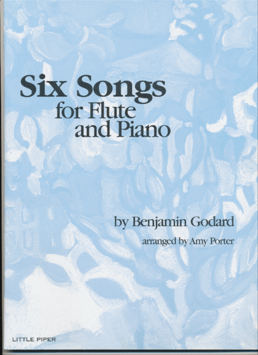 Six Songs for Flute and Piano Flute Solo scores gallery preview page 1