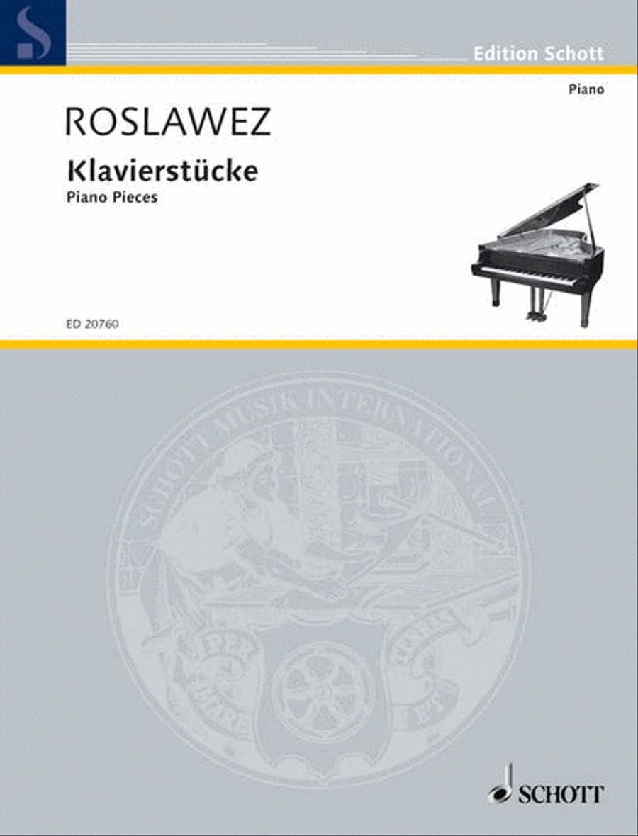 Piano Pieces Piano Pieces Piano Solo scores gallery preview page 1