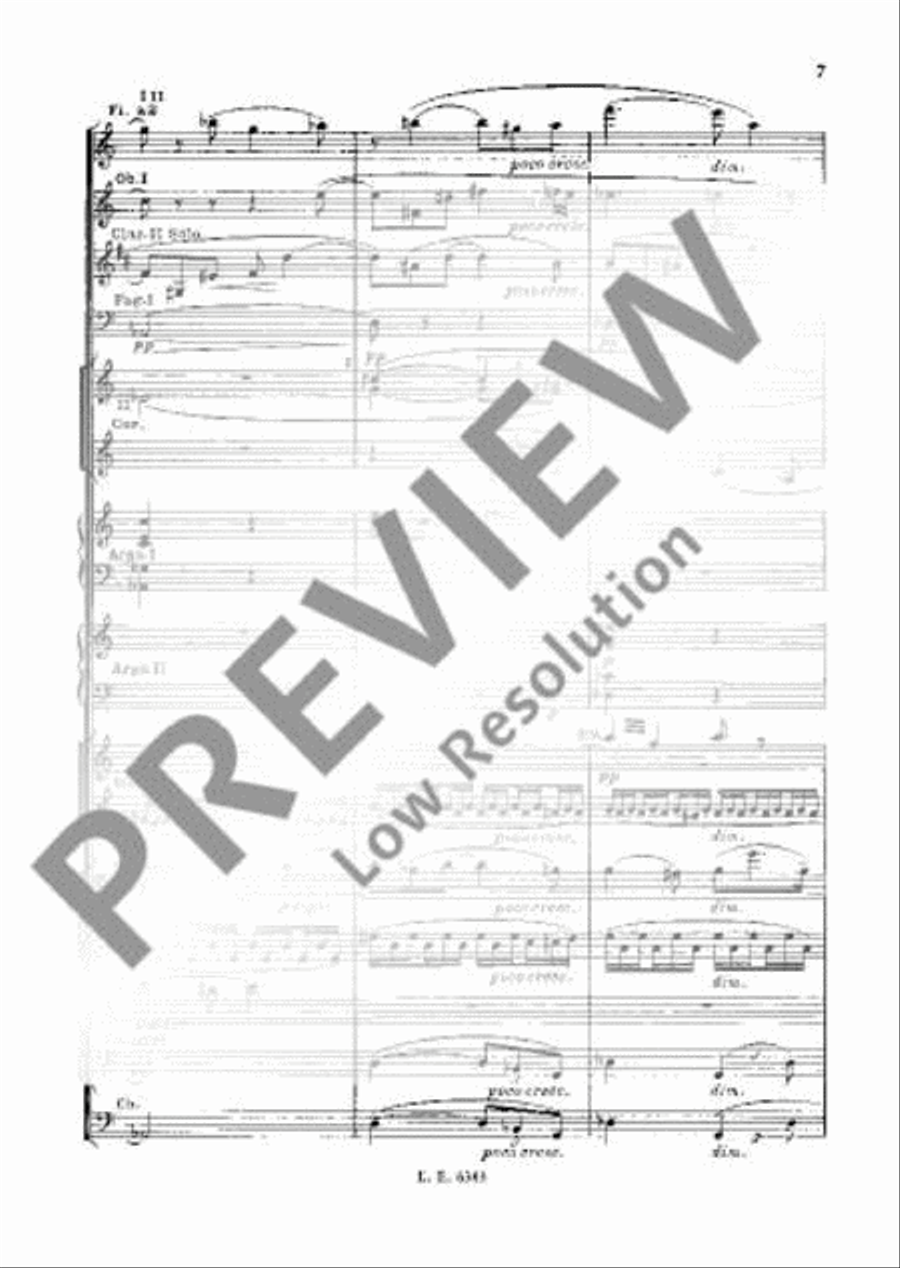 Le Poème de l'extase Orchestra scores gallery preview page 12