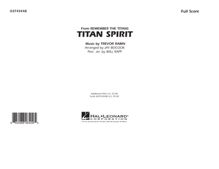 Book cover for Titan Spirit (Theme from Remember The Titans) - Full Score