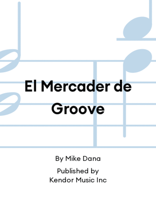 Book cover for El Mercader de Groove