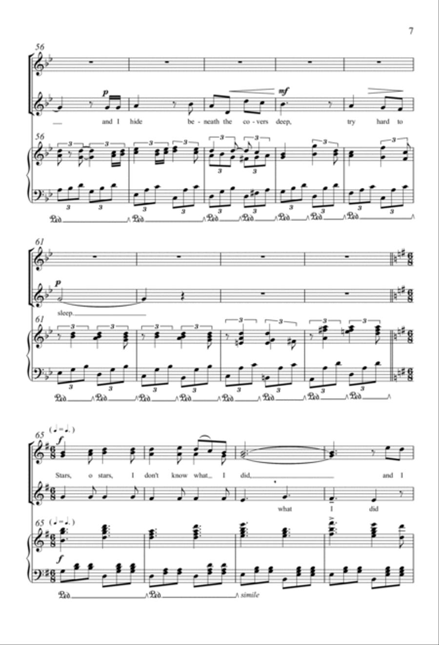 Song To The Stars SA scores gallery preview page 5