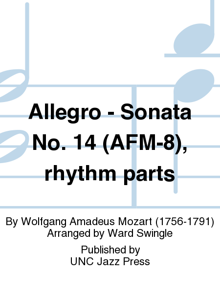 Allegro - Sonata No. 14 (AFM-8), rhythm parts