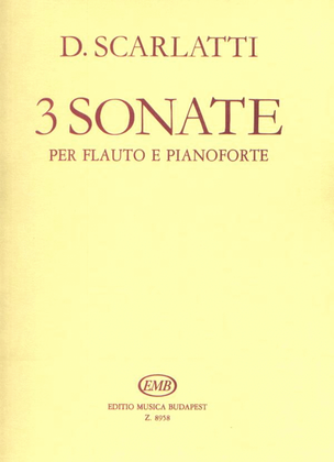 Book cover for Drei Sonaten