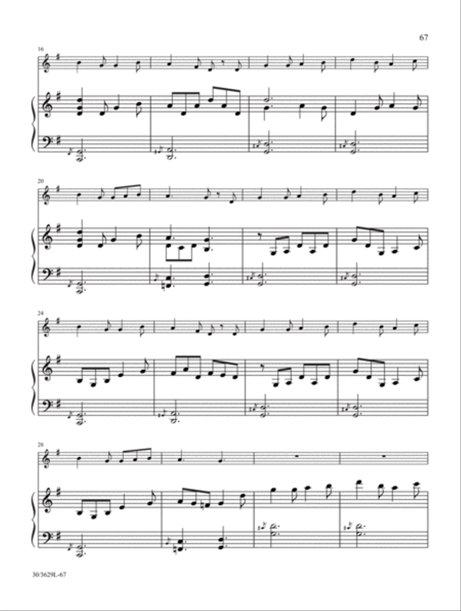 Trumpet Solos for Christmas Trumpet Solo scores gallery preview page 22
