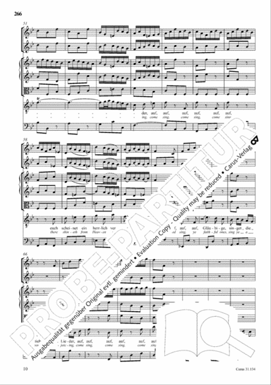 The Complete Sacred Vocal Works (Das geistliche Vokalwerk) Voice scores gallery preview page 267