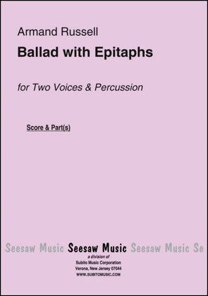 Ballad with Epitaphs