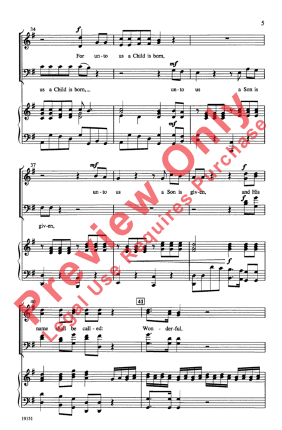 Sing Joy! Sing Joy! 4-Part scores gallery preview page 5