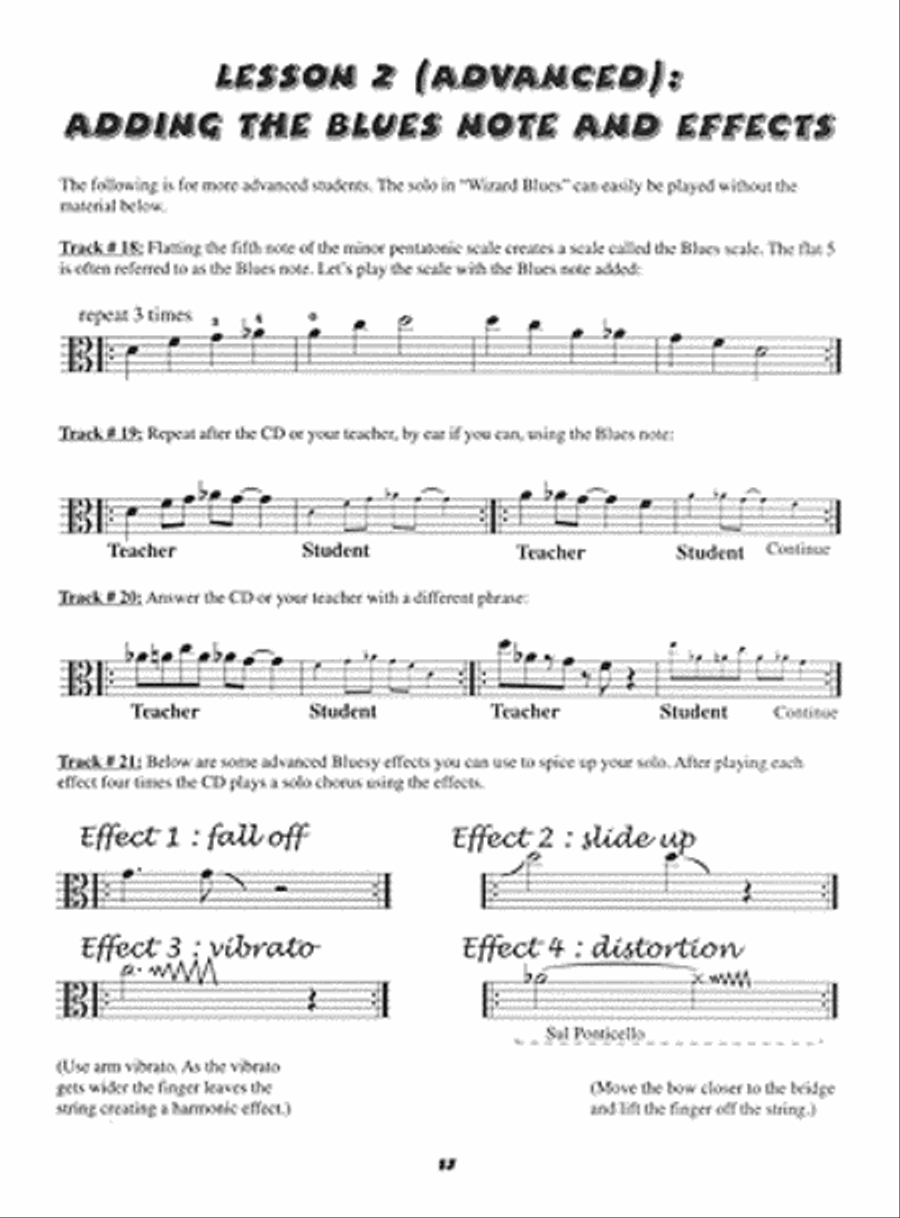 Jazz Viola Wizard Junior, Book 1 Viola scores gallery preview page 3