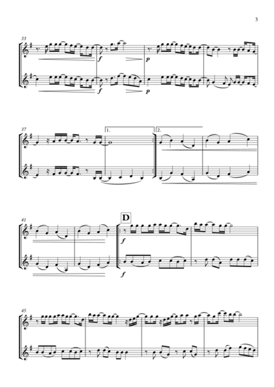 Goodness Of God String Duet scores gallery preview page 3