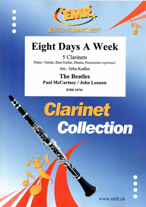 Book cover for Eight Days A Week