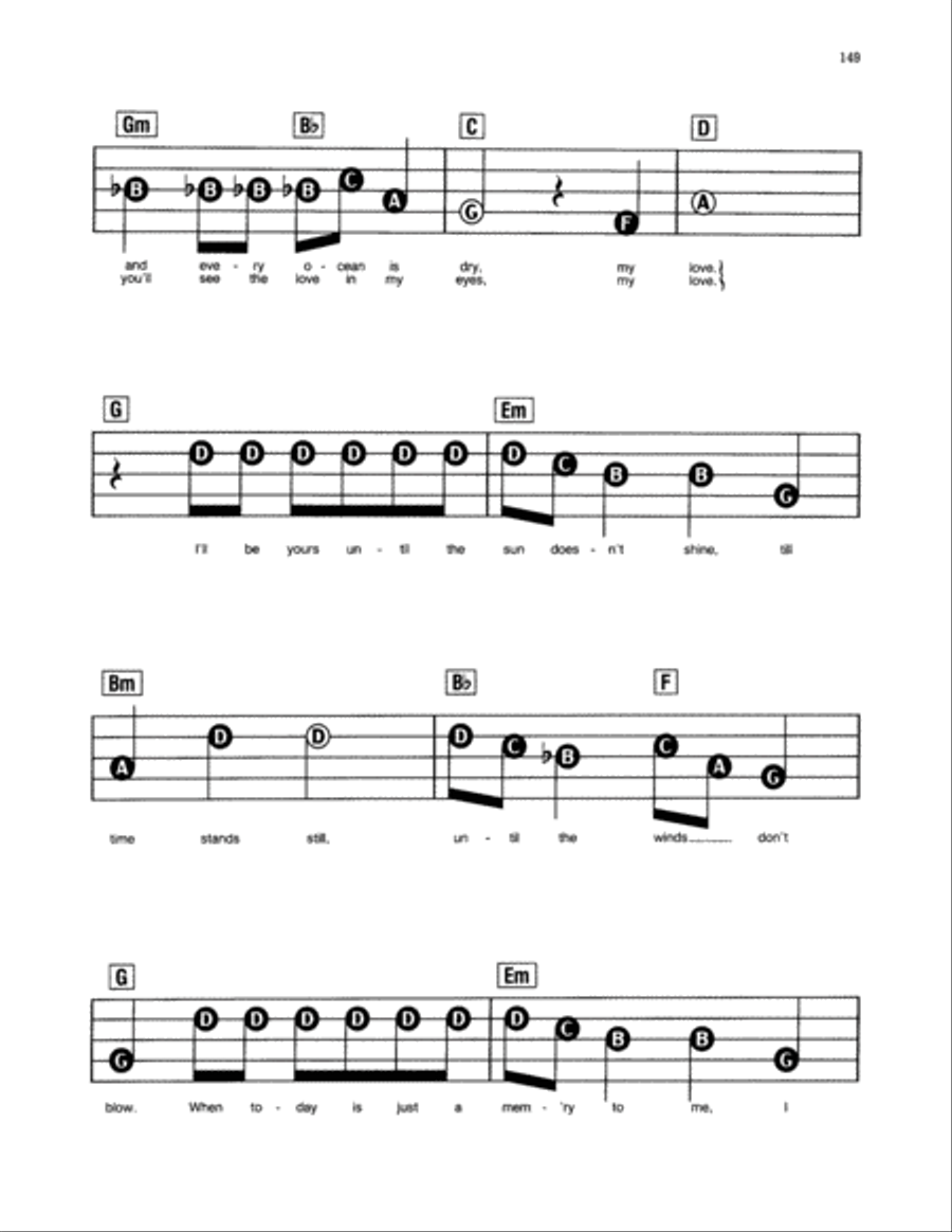 I'll Still Be Loving You Electronic Keyboard scores gallery preview page 2
