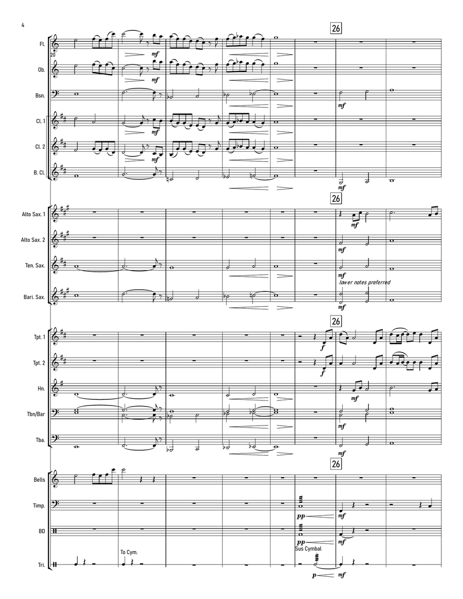 Vogel Im Kafig Concert Band scores gallery preview page 5