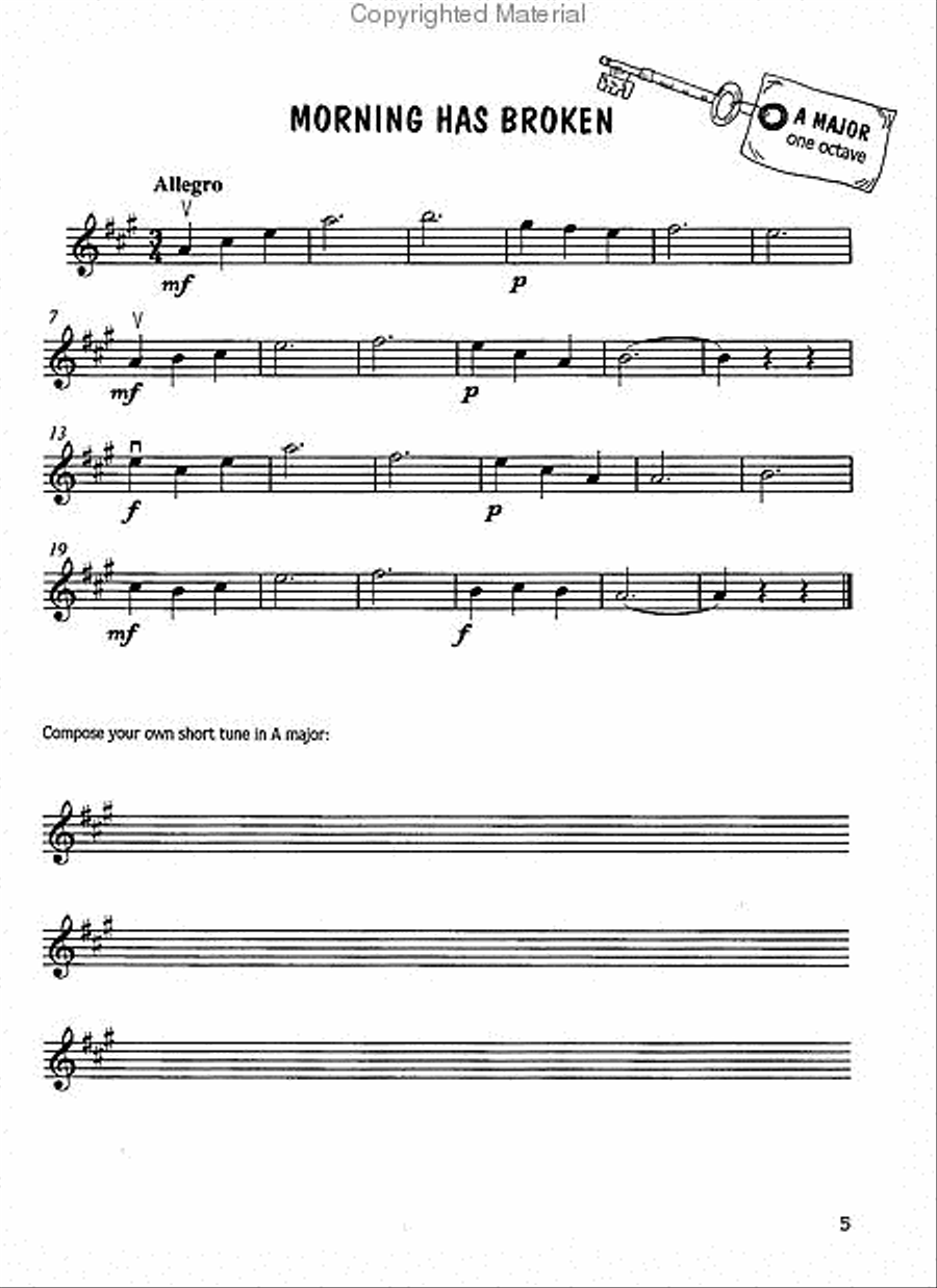 Scaley Monsters for Violin Violin scores gallery preview page 3