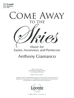Book cover for Come Away to the Skies (Digital Delivery)