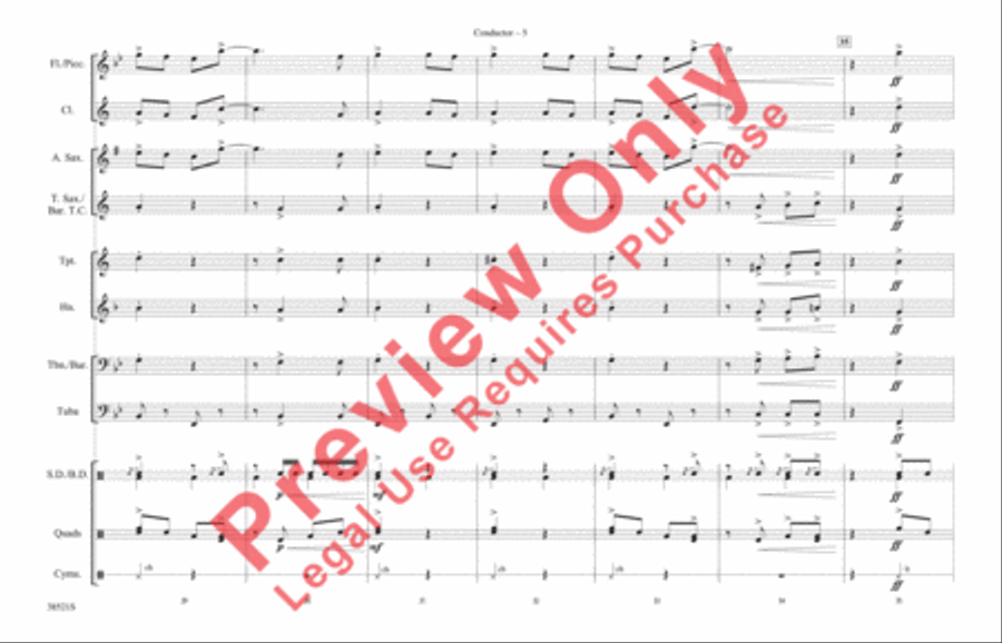 That's Entertainment Marching Band scores gallery preview page 6