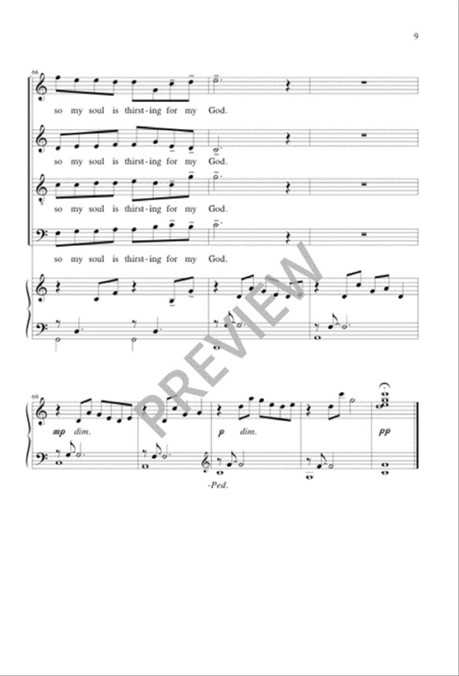 As the Deer 4-Part scores gallery preview page 8