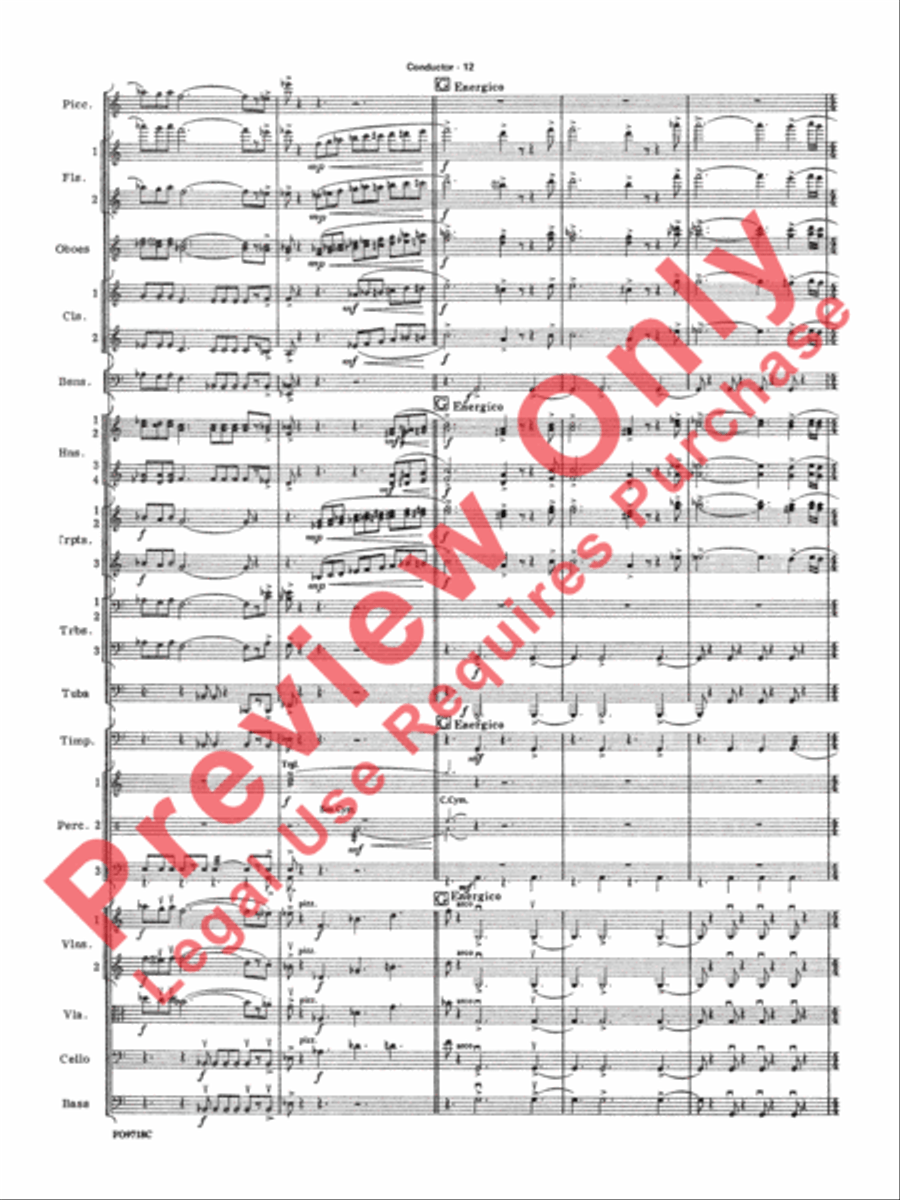 The Empire Strikes Back Medley Full Orchestra scores gallery preview page 15