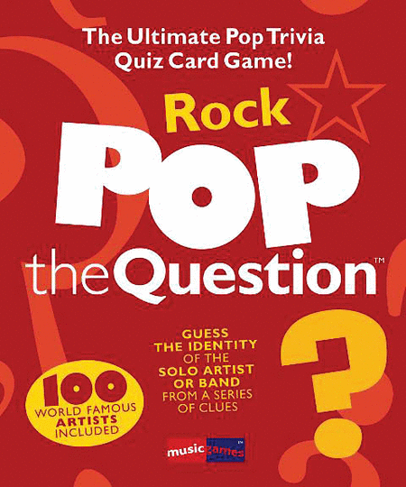 Pop The Question Rock (US Edition)