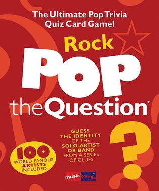 Book cover for Pop the Question - Rock