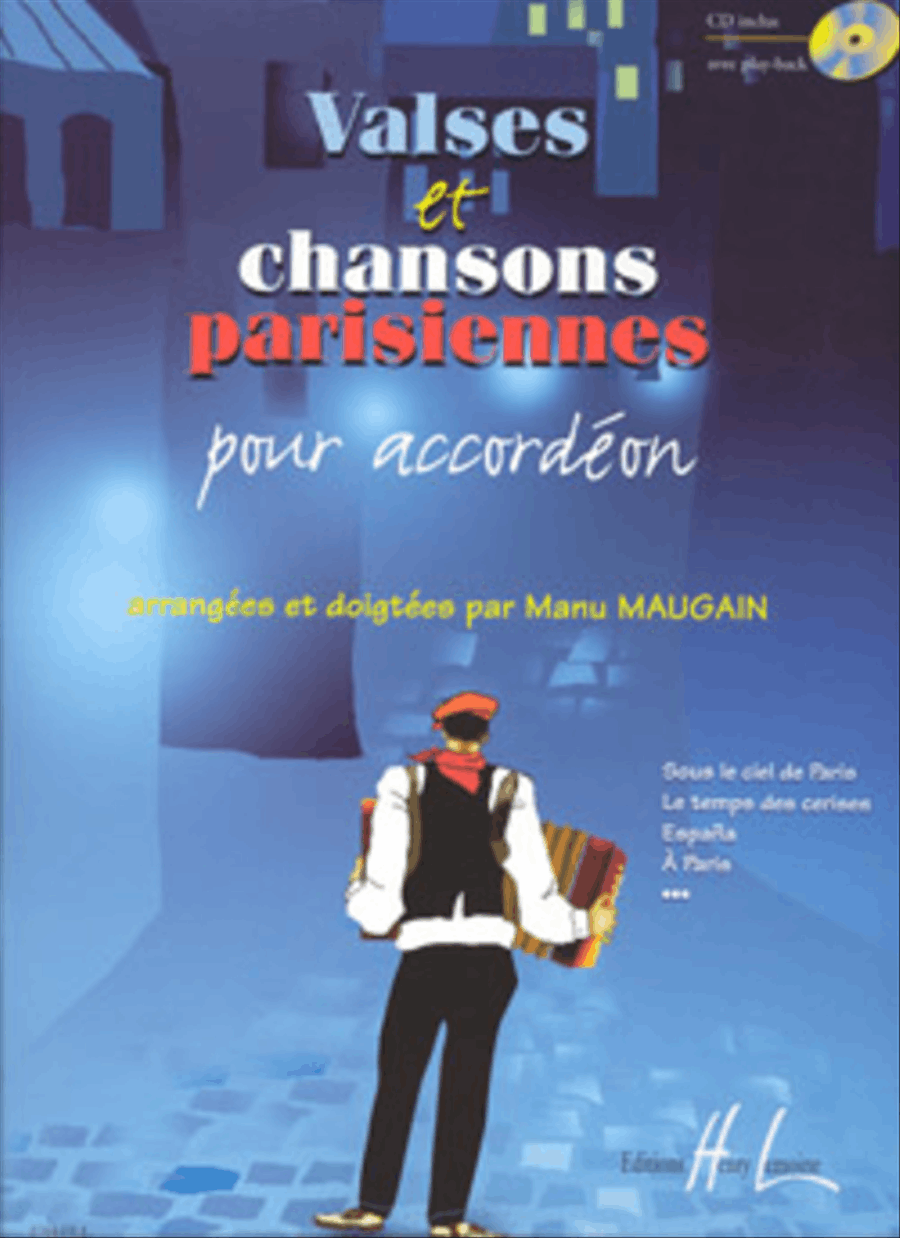 Valses Et Chansons Parisiennes Accordion scores gallery preview page 1