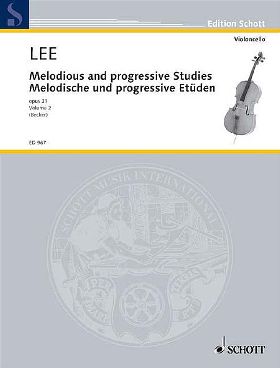 Melodious and Progressive Studies Op. 31 Cello scores gallery preview page 1