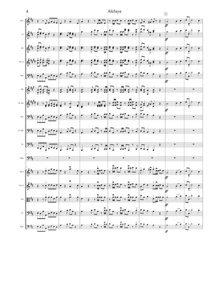 Hallelujah Chorus from The Messiah Oratorio. Intermediate full orchestra. 4 scores & parts.