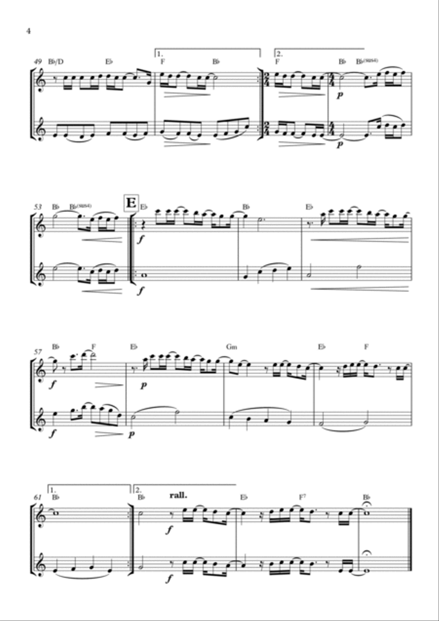 Goodness Of God String Duet scores gallery preview page 4