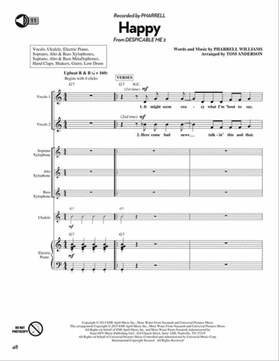 Rockin' Poppin' Classroom Choir scores gallery preview page 3