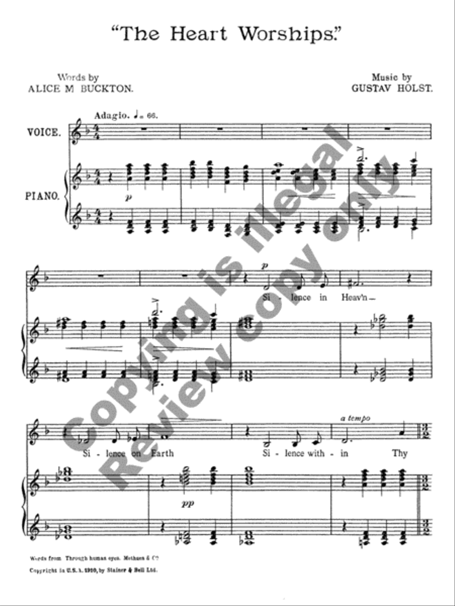 The Heart Worships The Heart Worships Low Voice scores gallery preview page 3