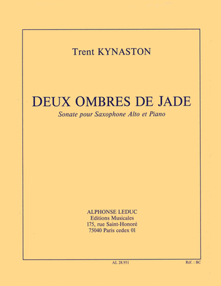 2 Ombres De Jade (saxophone-alto & Piano)