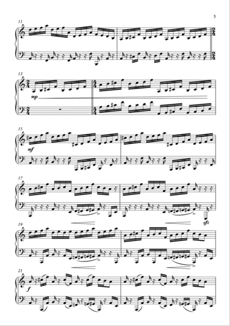 Cymatic nº1 Piano Solo scores gallery preview page 3