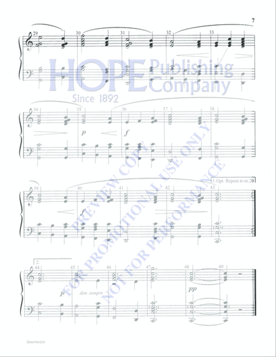 Intermezzo 5-Octaves scores gallery preview page 7