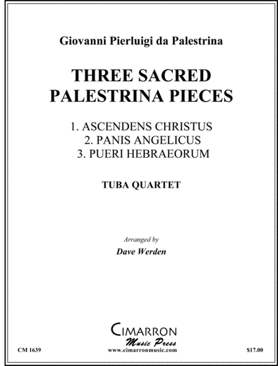 Three Sacred Palestrina Pieces