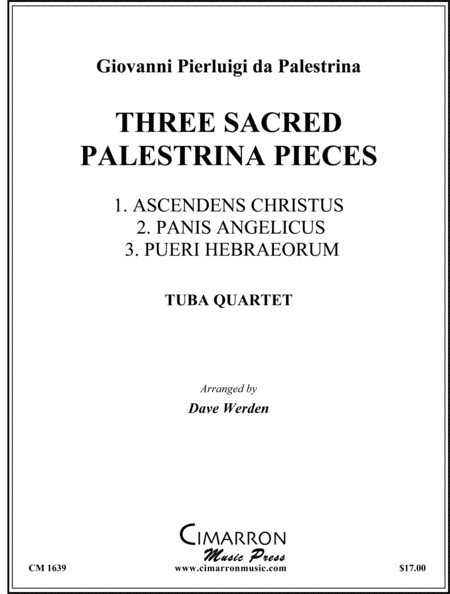 Three Sacred Palestrina Pieces