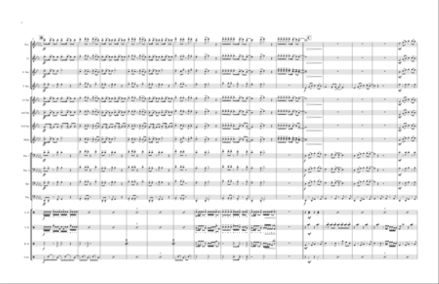 What Makes You Beautiful Marching Band scores gallery preview page 2