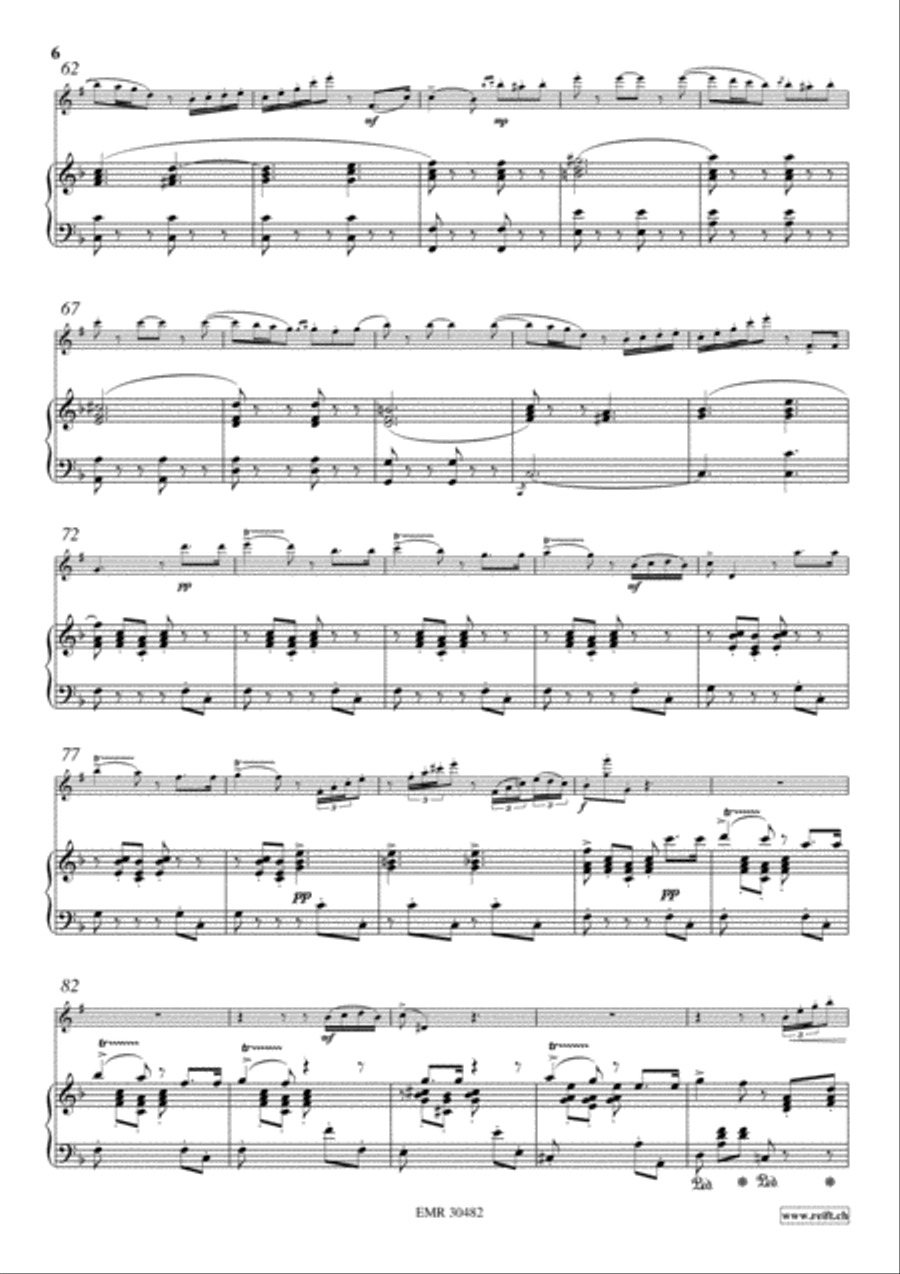 Introduction And Rondo Capriccioso Soprano Saxophone scores gallery preview page 6