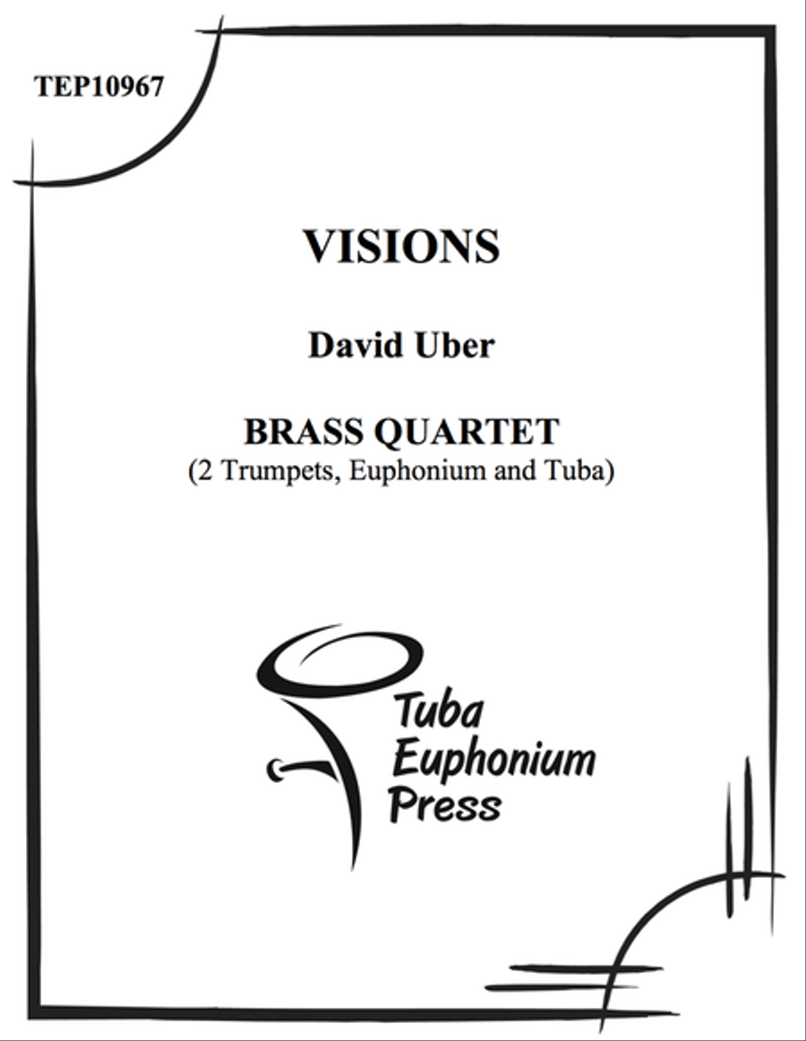 Visions Visions Brass Quartet scores gallery preview page 1