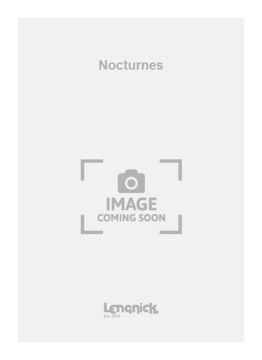 Nocturnes Voice Solo scores gallery preview page 1