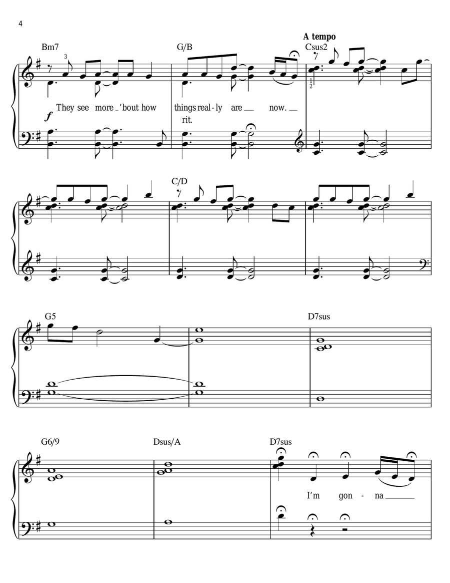 I'm Here Voice scores gallery preview page 4