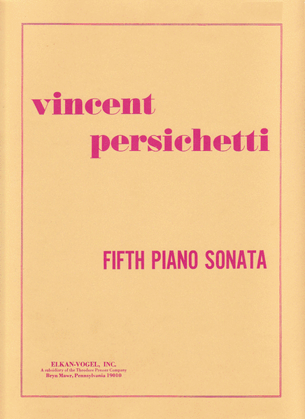 Fifth Piano Sonata