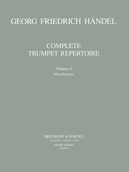 Vollstandiges Trompeten-Repertoire Bd.IV
