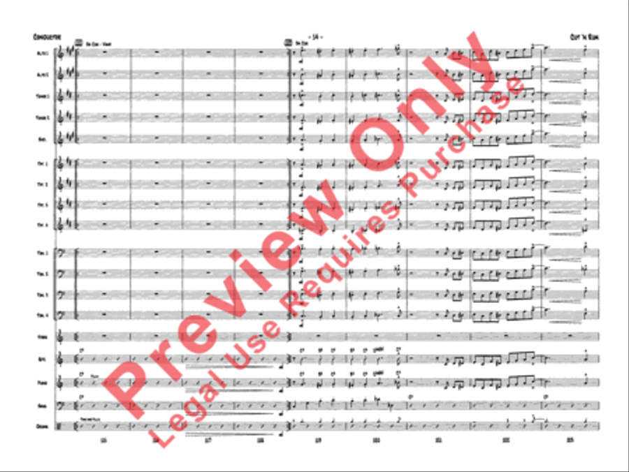 Cut 'n Run Jazz Ensemble scores gallery preview page 17