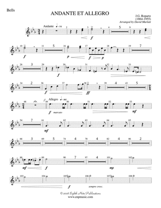 Andante et Allegro (Solo Trumpet and Concert Band): Bells