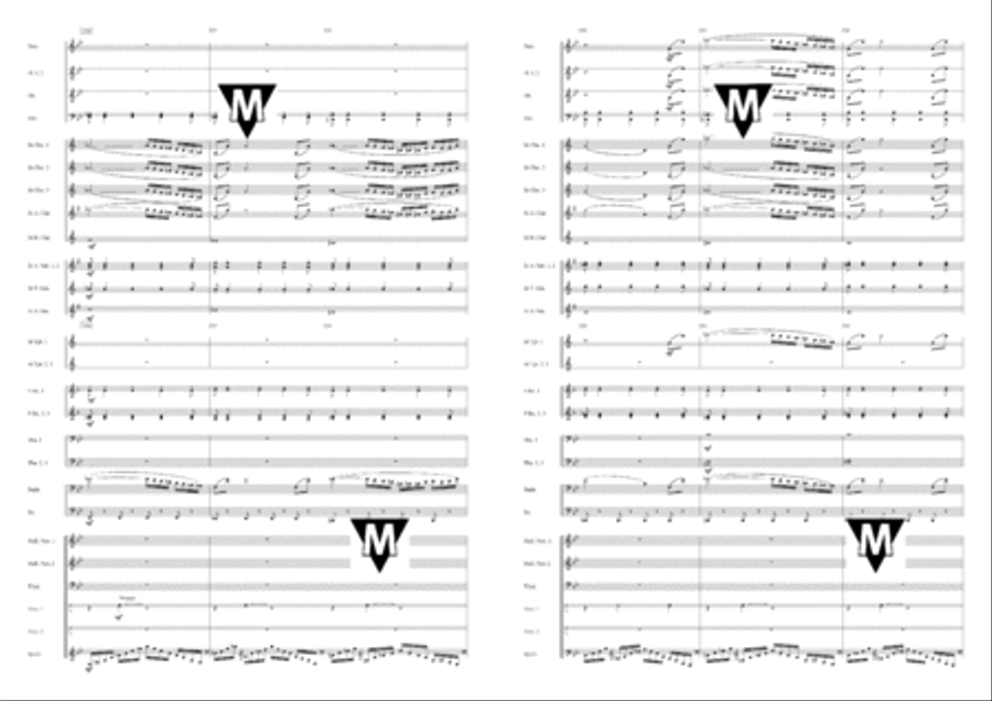The Count of Monte Cristo Concert Band scores gallery preview page 25